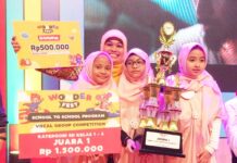 Paduan Suara Kelas I-III Juara I – SD Islam Tugasku