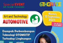 Pekan Seni dan Teknologi Kelas 6; Dampak Teknologi Otomotif pada Lingkungan