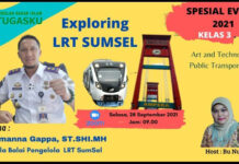 Spesial Event Kelas 3; LRT Palembang!