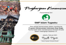 Donasi SMP Sekolah Islam Tugasku