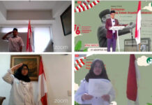 Peringatan HUT ke-76 Kemerdekaan Republik Indonesia di SMP Islam Tugasku