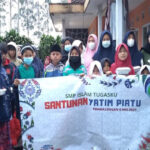 Santunan Yatim dan Piatu oleh SMP Islam Tugasku