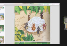 Kegiatan Bulan Bahasa di Kelompok TK A 2 Menyimak Dongeng Bunda Sekolah Islam Tugasku