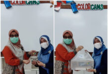 Terimakasih Perpisahan Para Mahasiswi Magang atau PKM dari Universitas Negeri Jakarta