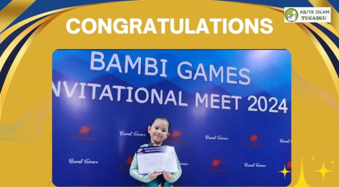 IVANNA NOVIRA JUARA BAMBI GAMES 2024 THAILAND