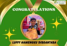 JUARA 1 LOMBA MEMBACA LUFFY HAMENGKU DIRGANTARA
