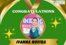 IVANNA VOVIRA SILVER MEDALI GYMNASTICS TANGGERANG OPEN 2025